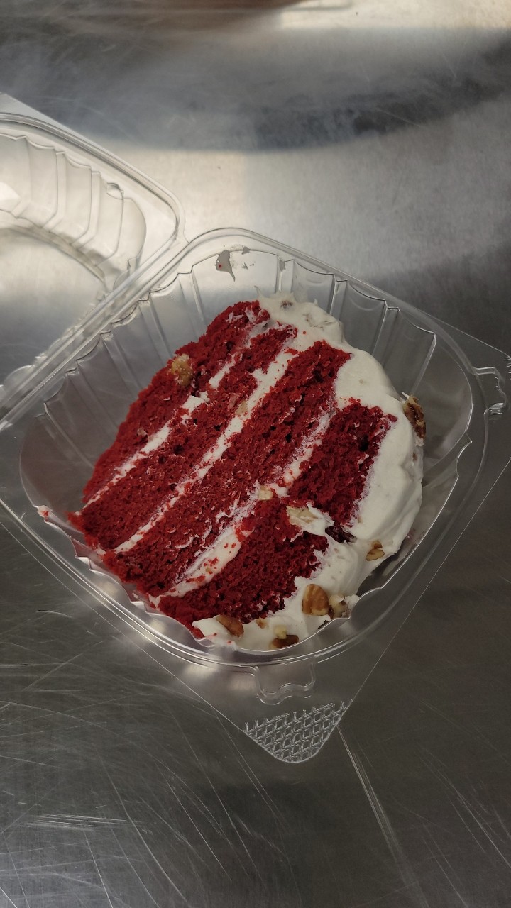 Red Velvet Cake w/Pecans