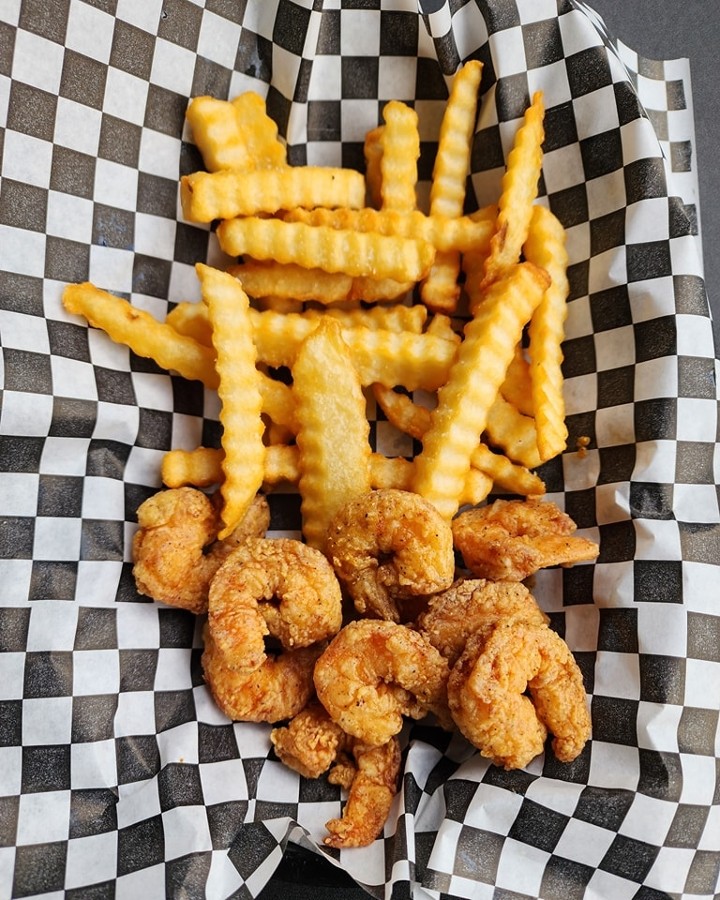10 Shrimp with Fries