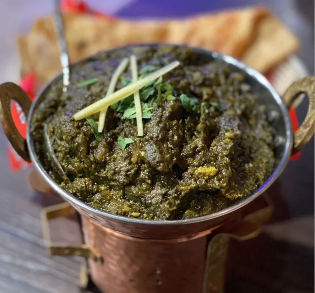 Pahari Chicken Saag