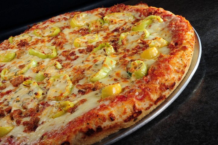 2 Foot Stuffed Banana Pepper Pizza