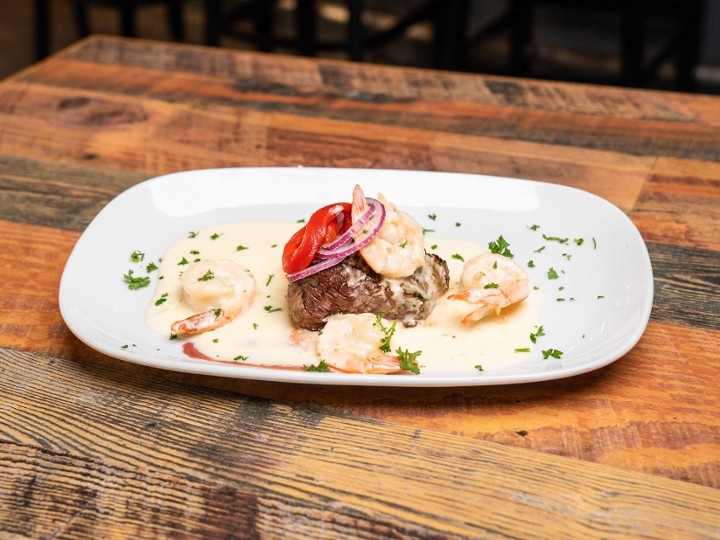 Filet Mignon c/ Camarones