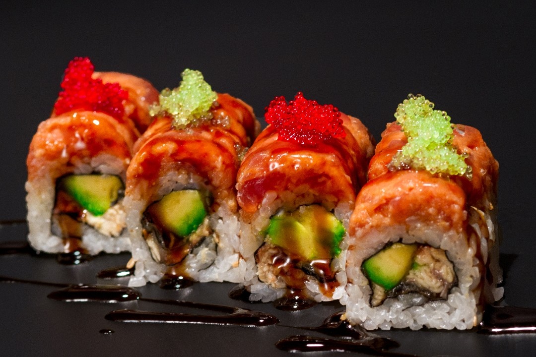 Spicy Red Dragon roll