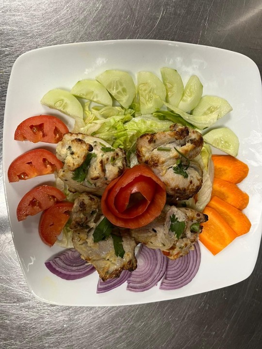 Grilled Chicken over Salad