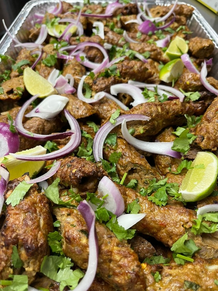 Lamb Seekh Kebab(full medium tray)