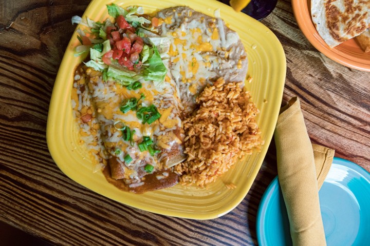 BEEF ENCHILADAS