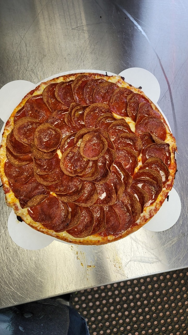 12" Hand Tossed Pepperoni Overload