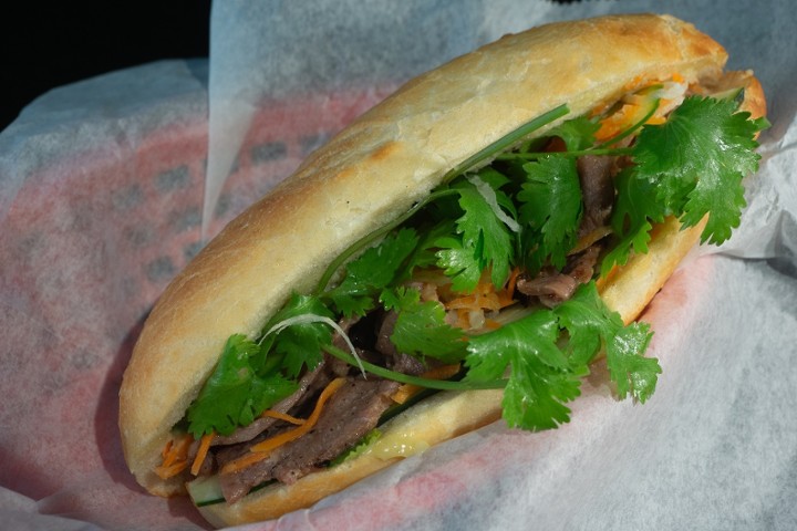 Grilled Pork Sandwich - Bánh Mì Thịt Heo Nướng