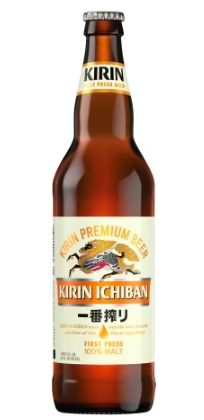 Kirin Ichiban, 22 oz Beer (5% ABV)