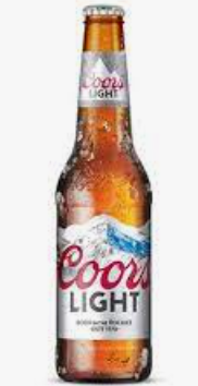Coors Light,12 oz Beer, (4.2%ABV)