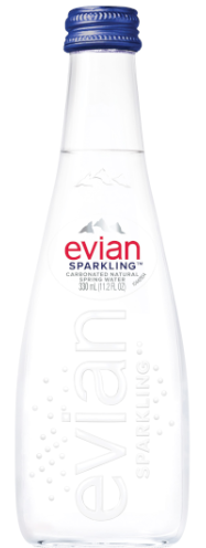 SMALL SPARKLING EVIAN