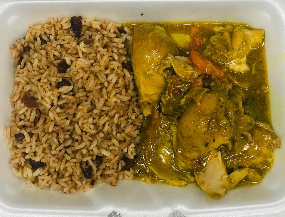Curry Chicken & Rice