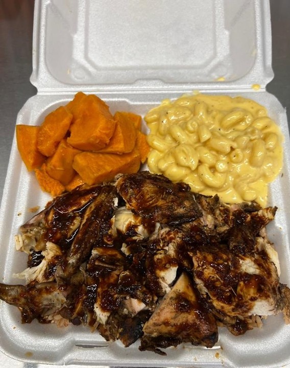 Large Mixed Jerk Chicken Dinner