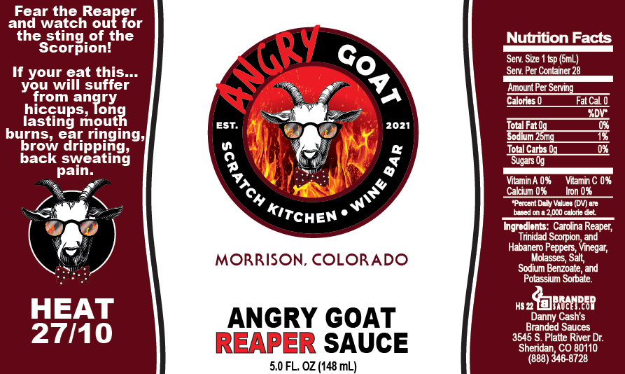 Hot Sauce - Angry Goat