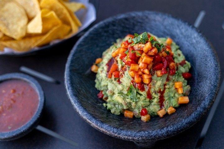 Mango Pepper Guacamole