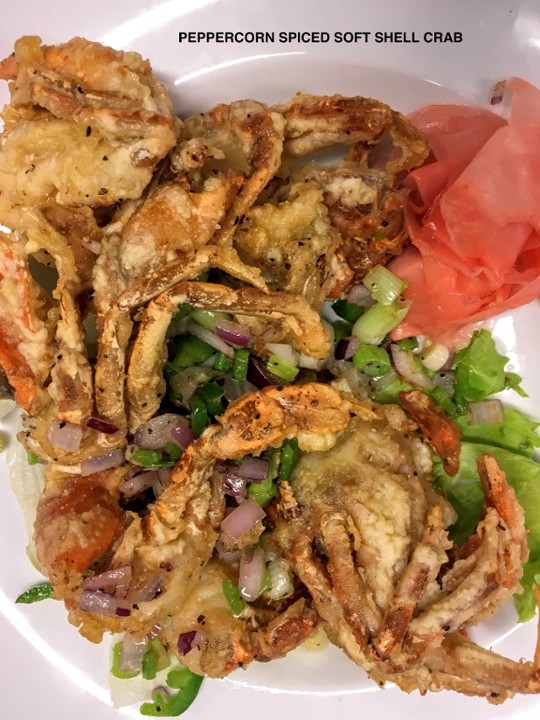 Peppercorn Spiced Soft Shell Crab