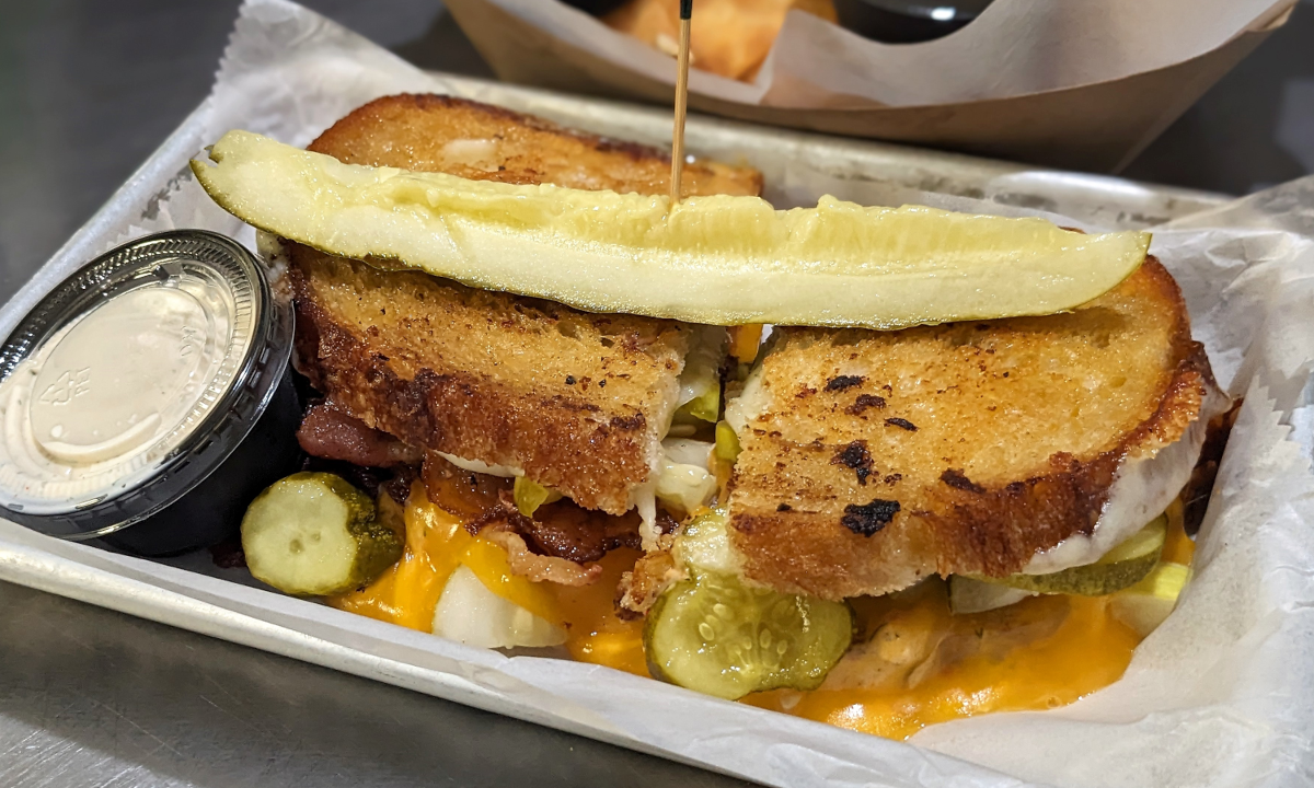 'Get Pickled' Grilled Cheese