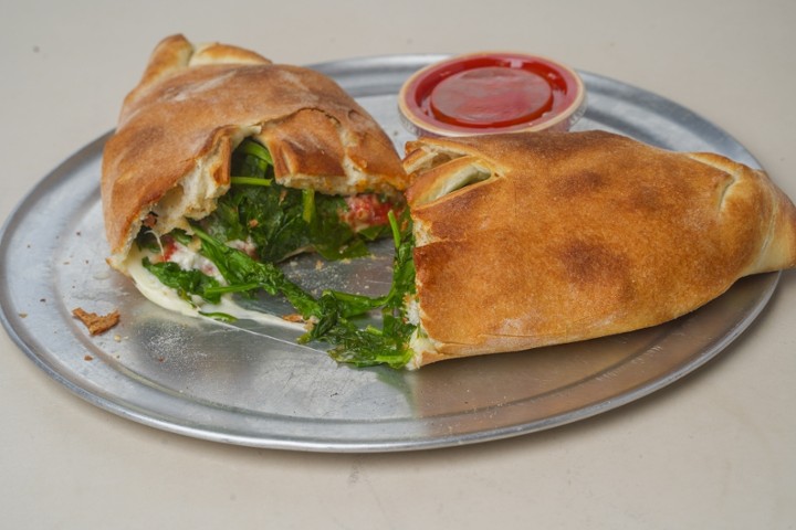 LARGE SPINACH CALZONE