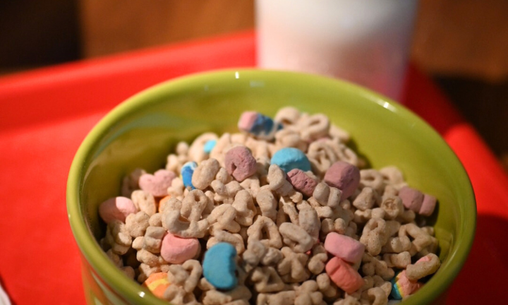 big bowl of cereal