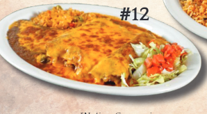 #12 Enchilada Plate