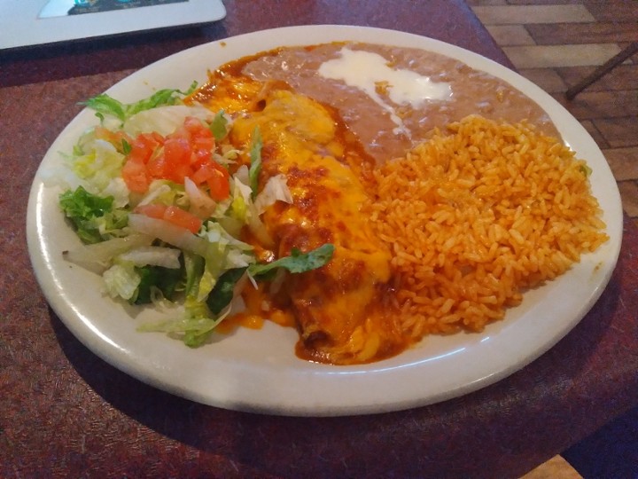 One Enchilada Lunch Special