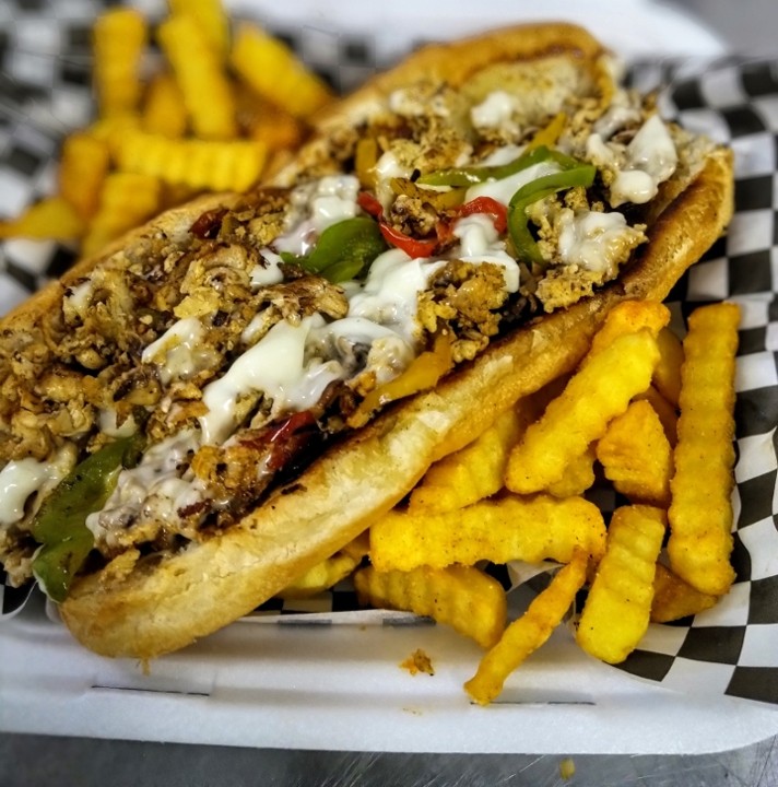 Shawarma Chicken Cheesesteak