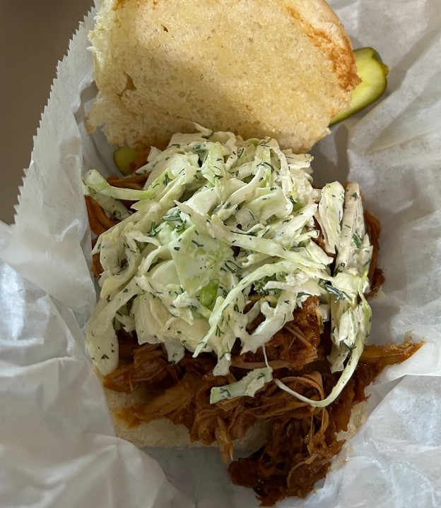 Hector Pulled Pork Barbeque Sandwich
