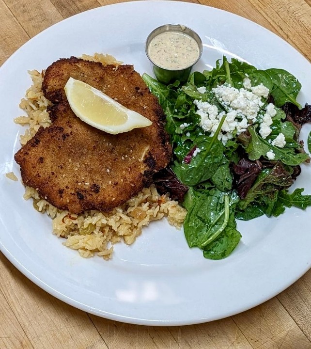 Chicken Schnitzel (Israeli-style)