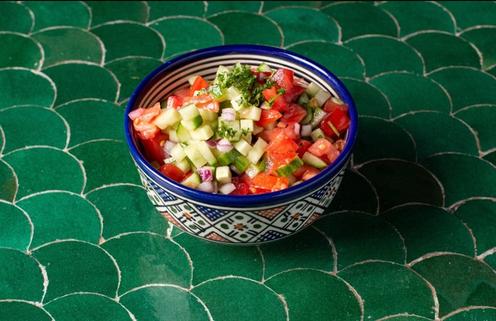 Israeli salad side