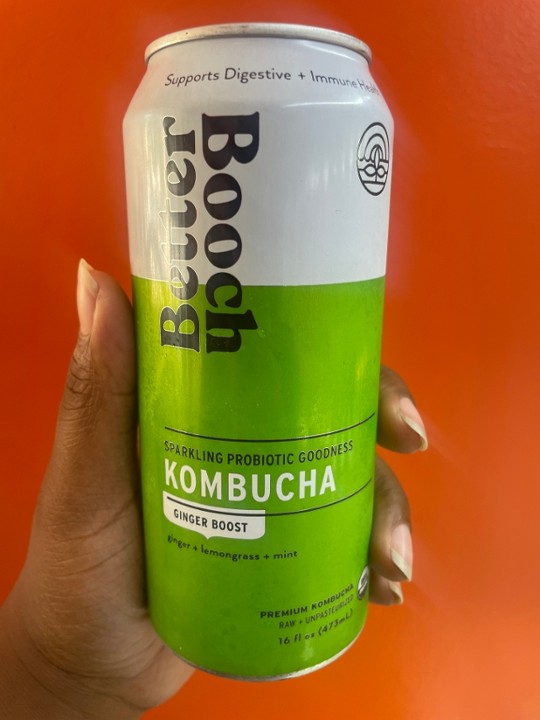 Better Booch Ginger Boost Kombucha