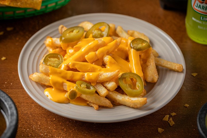 French Fries with Nacho Cheese