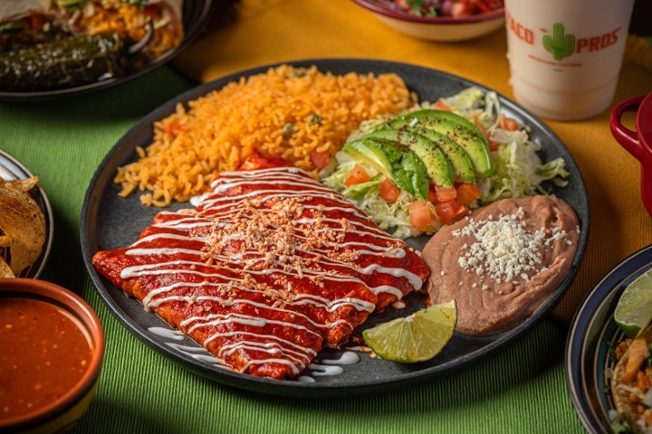 Barbacoa Enchiladas