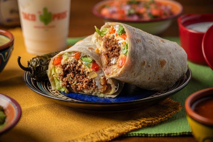 Ground Beef Burrito