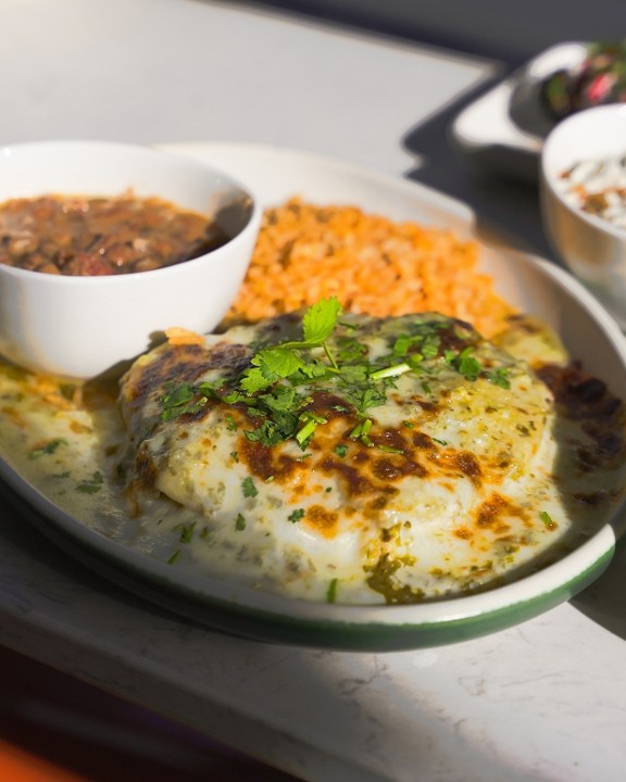 Green Chicken Enchiladas