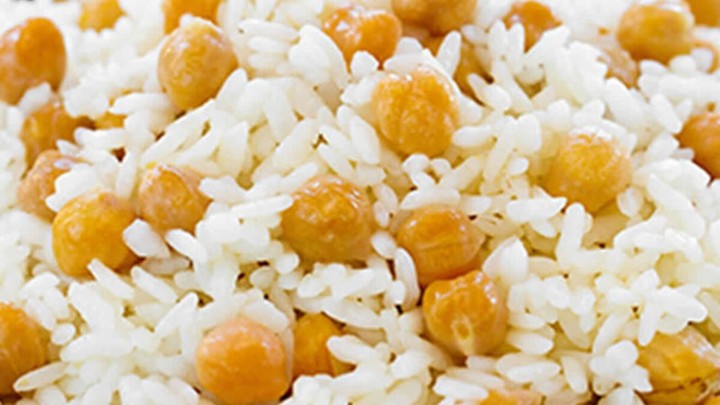 Side of Rice With Chickpeas