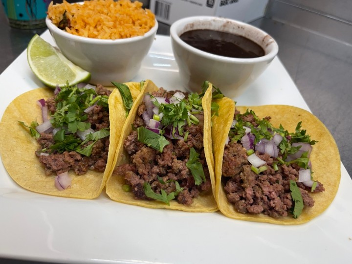 Ground Beef Tacos