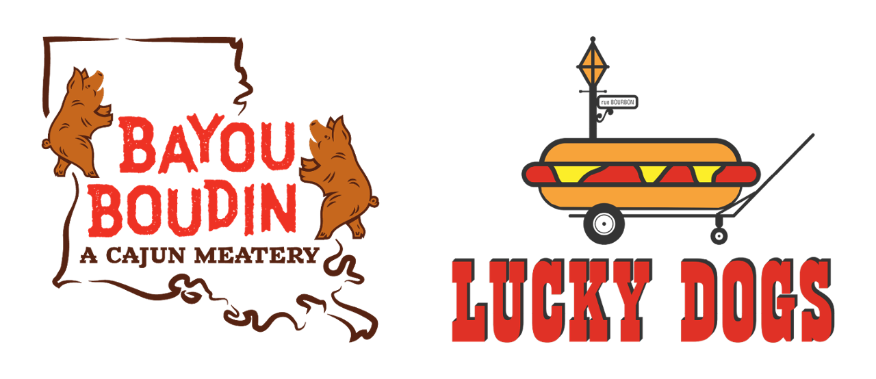 Bayou Boudin, Lucky Dogs, Hunt Bros Pizza
