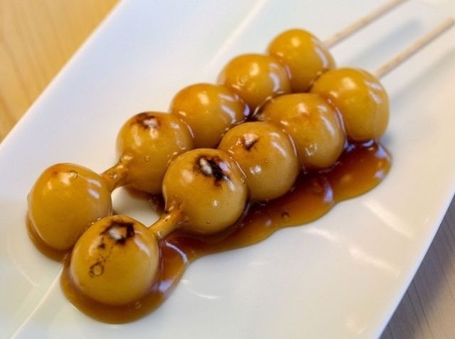 Mitarashi Dango 🍡 per stick