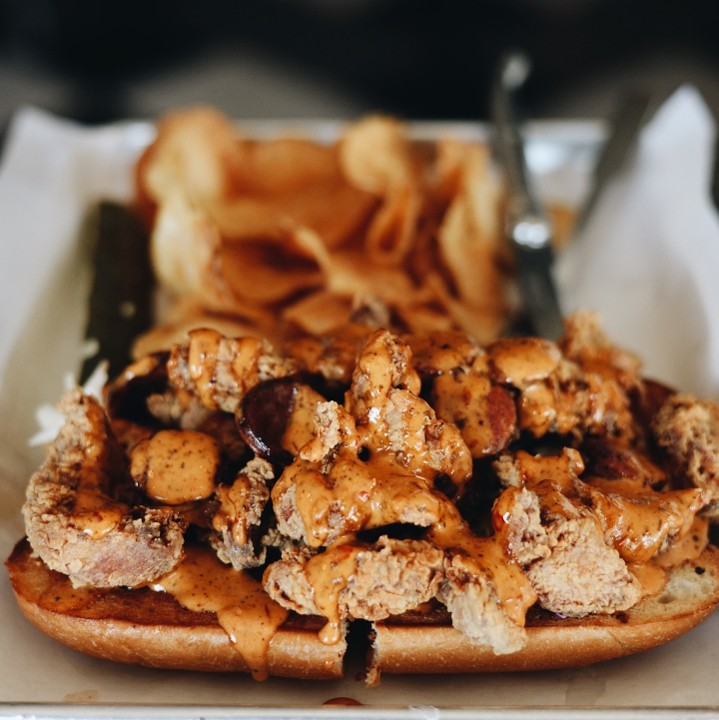 Fried Chicken Po' Boy