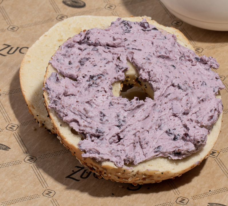 Lemon Blueberry Cream Cheese Sandwich