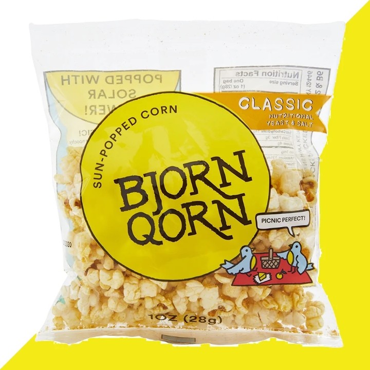 Bjorn Qorn - Classic Sun-Popped Popcorn