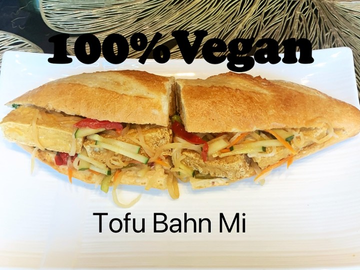 Fried Tofu Banh Mi(V)