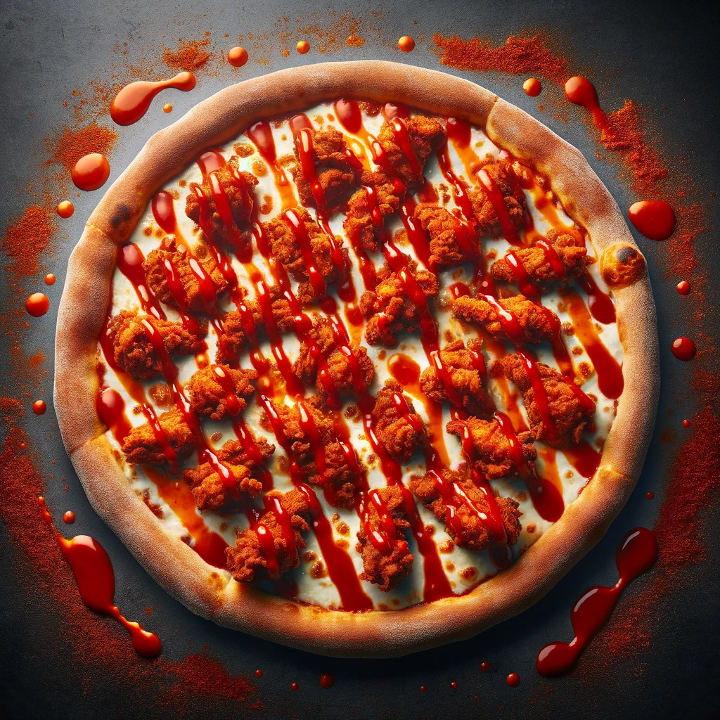 #10. Nashville Hot Chicken Pizza