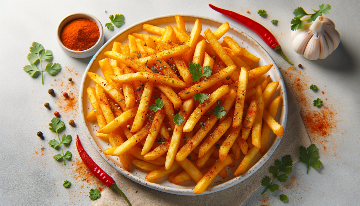 Seasoned Indian Spice Masala Fries