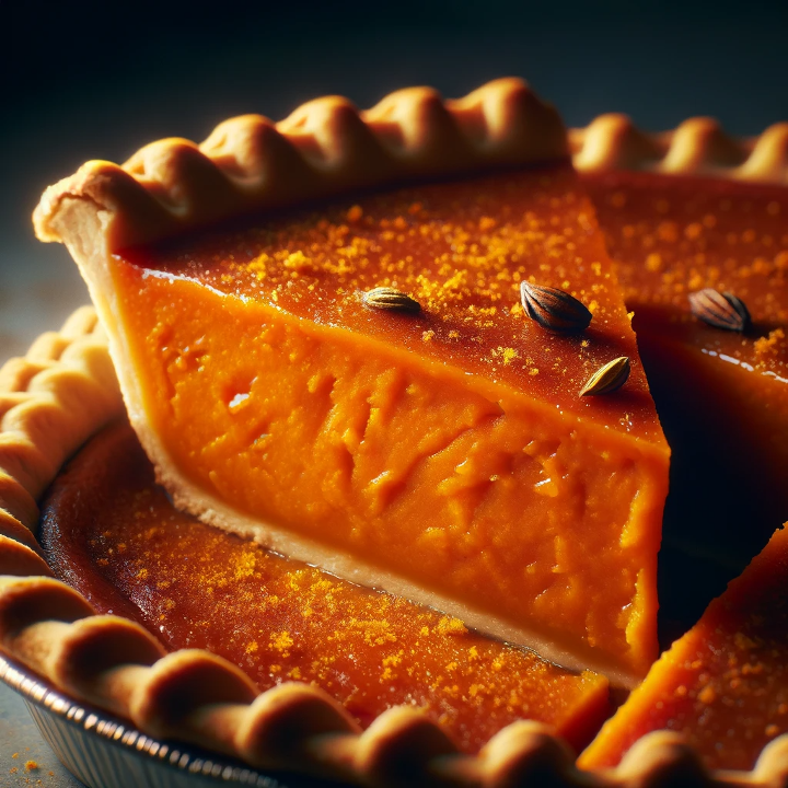 Sweet Potato Pie  ( 1 - slice)