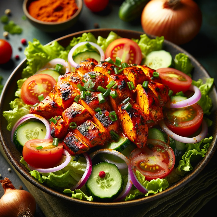 Chicken Tikka Salad