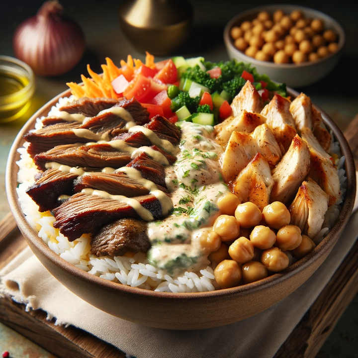 Bowl - Lamb & Chicken Gyro - Bowl