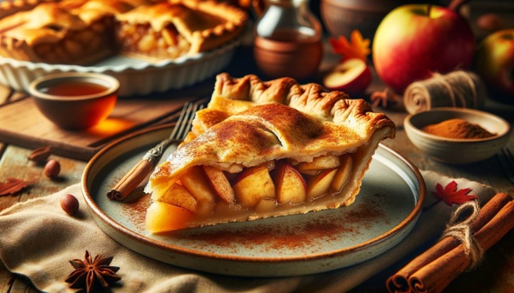 Apple Pie  ( 1 - slice)