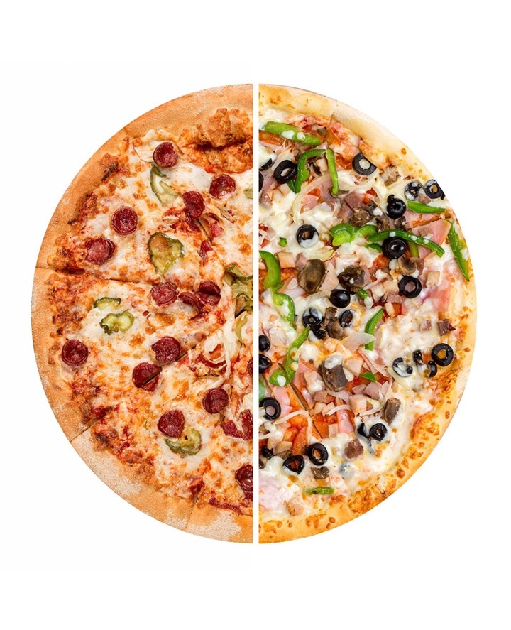 BYO:  - Half & Half : 10" - (Small) Specialty Pizza