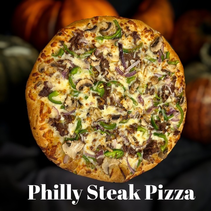 #11. Philly Steak Pizza