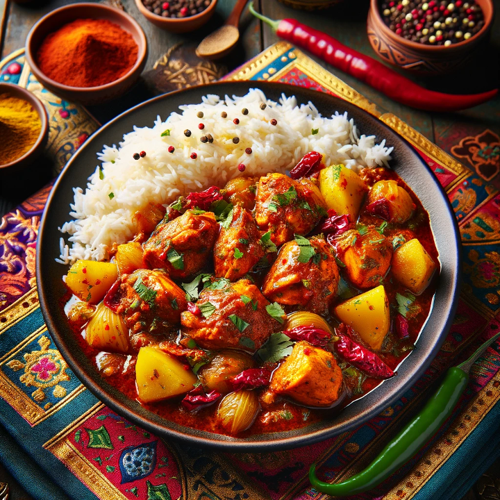 Chicken Vindaloo - Curry